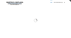 Desktop Screenshot of martinmatlaga.com